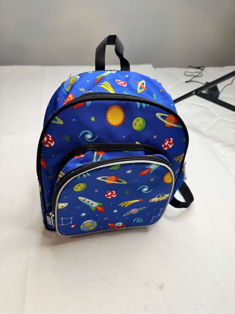 Wildkin Kids Blue Space Print Backpack by